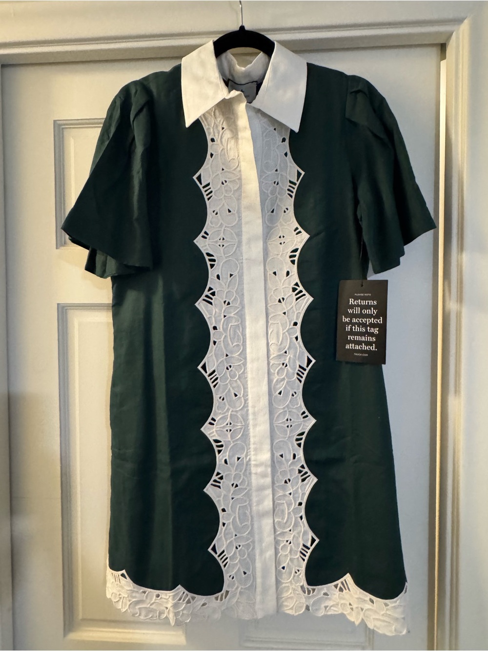 NWT Tuckernuck Delilah Lace Detail Dress - Picture 2 of 2